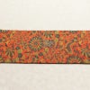 名古屋帯 全通柄 良品 正絹 幾何学柄・抽象柄 名古屋仕立て なごや帯 リサイクル帯 帯 赤・朱_画像14