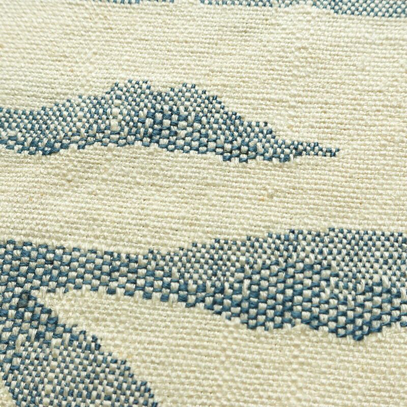 名古屋帯 六通柄 正絹 幾何学柄・抽象柄 通し仕立て なごや帯 リサイクル帯 帯 紬地 白_画像6