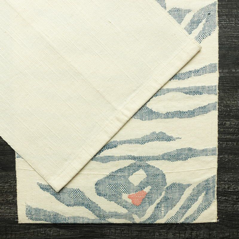 名古屋帯 六通柄 正絹 幾何学柄・抽象柄 通し仕立て なごや帯 リサイクル帯 帯 紬地 白_画像13