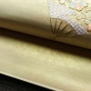 袋帯 太鼓柄 雪英導 美品 蘇州刺繍 落款入り フォーマル用 正絹 古典柄 リサイクル帯 帯 刺繍 金糸 入学式 卒業式 結婚式 七五三 フォーマル ゴールドベージュ ベージュ_画像13