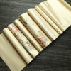 袋帯 太鼓柄 雪英導 美品 蘇州刺繍 落款入り フォーマル用 正絹 古典柄 リサイクル帯 帯 刺繍 金糸 入学式 卒業式 結婚式 七五三 フォーマル ゴールドベージュ ベージュ_画像28