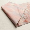 名古屋帯 六通柄 正絹 木の葉・植物柄 名古屋仕立て なごや帯 リサイクル帯 帯 モダン ピンク_画像11
