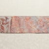 名古屋帯 六通柄 正絹 木の葉・植物柄 名古屋仕立て なごや帯 リサイクル帯 帯 モダン ピンク_画像15
