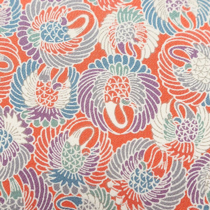 名古屋帯 全通柄 正絹 古典柄 名古屋仕立て なごや帯 リサイクル帯 帯 ピンク_画像4