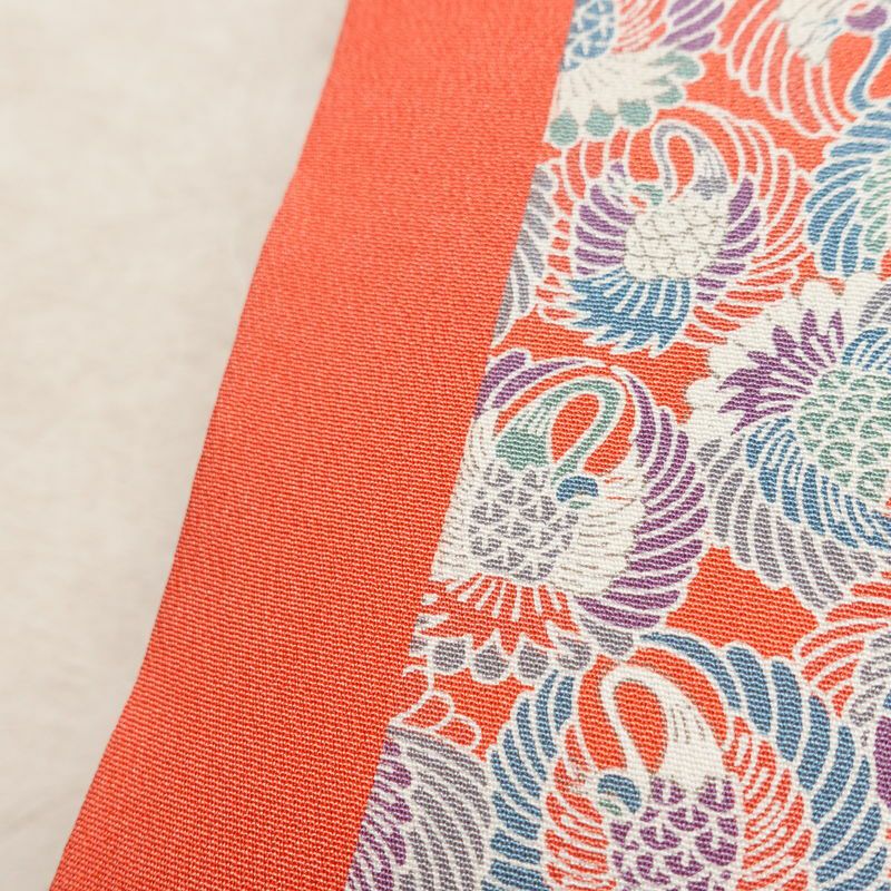 名古屋帯 全通柄 正絹 古典柄 名古屋仕立て なごや帯 リサイクル帯 帯 ピンク_画像6