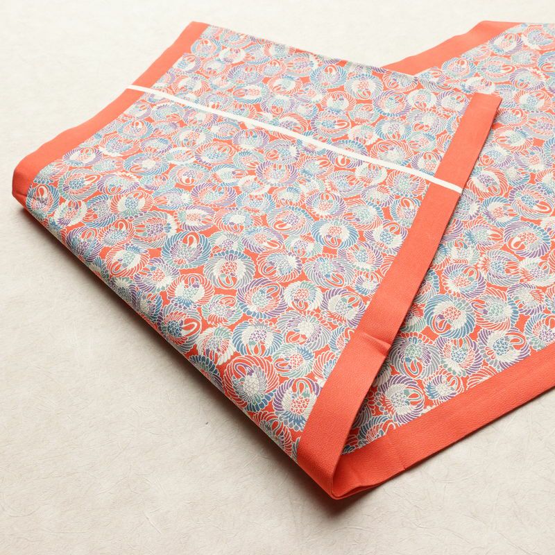 名古屋帯 全通柄 正絹 古典柄 名古屋仕立て なごや帯 リサイクル帯 帯 ピンク_画像9