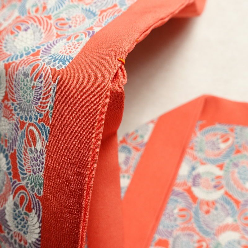 名古屋帯 全通柄 正絹 古典柄 名古屋仕立て なごや帯 リサイクル帯 帯 ピンク_画像20