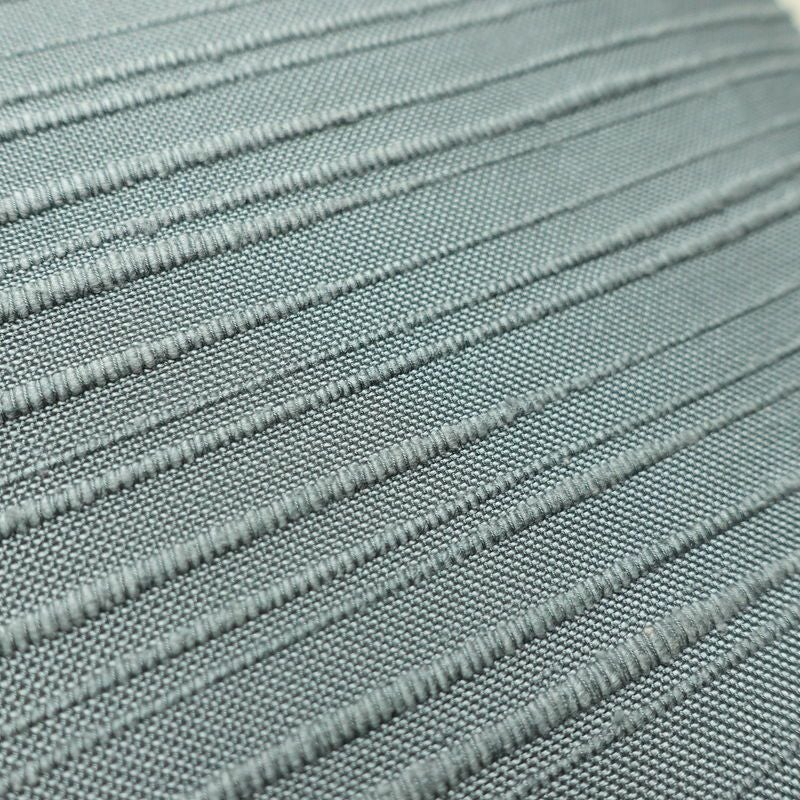 名古屋帯 全通柄 良品 正絹 名古屋仕立て なごや帯 リサイクル帯 帯 紬地 くすみブルー 青・紺_画像4