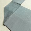 名古屋帯 全通柄 良品 正絹 名古屋仕立て なごや帯 リサイクル帯 帯 紬地 くすみブルー 青・紺_画像16