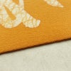 名古屋帯 太鼓柄 良品 落款入り 縮緬 正絹 その他の柄 名古屋仕立て なごや帯 リサイクル帯 帯 黄・黄土色_画像13