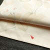 名古屋帯 太鼓柄 正絹 花柄 名古屋仕立て なごや帯 リサイクル帯 帯 シンプル ピンク_画像8