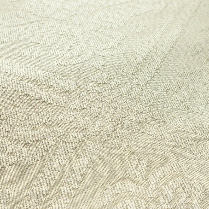 名古屋帯 全通柄 良品 つづれ織り 正絹 古典柄 松葉仕立て なごや帯 リサイクル帯 帯 白_画像3