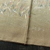 訪問着 美品 しつけ糸付き 縮緬 トールサイズ 正絹 古典柄 袷仕立て 身丈170.5cm 裄丈69cm リサイクル着物 着物 刺繍 入学式 卒業式 七五三 お宮参り フォーマル 上品 松 ベージュ_画像12