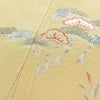 訪問着 美品 しつけ糸付き 縮緬 トールサイズ 正絹 古典柄 袷仕立て 身丈170.5cm 裄丈69cm リサイクル着物 着物 刺繍 入学式 卒業式 七五三 お宮参り フォーマル 上品 松 ベージュ_画像18