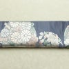 袋帯 六通柄 フォーマル用 正絹 花柄 リサイクル帯 帯 箔 青・紺_画像17