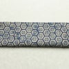 袋帯 全通柄 良品 一般用 正絹 亀甲柄 リサイクル帯 帯 青・紺_画像17
