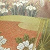 袋帯 六通柄 良品 フォーマル用 正絹 古典柄 リサイクル帯 帯 引箔 扇子 菊 金・銀_画像5