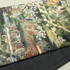 袋帯 六通柄 春郊鷹狩秋庭観楓図 フォーマル用 正絹 人物・動物柄 リサイクル帯 帯 箔 多色使い_画像11