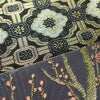 袋帯 六通柄 良品 寿福招来 フォーマル用 正絹 木の葉・植物柄 リサイクル帯 帯 金糸 多色使い_画像4