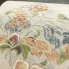 袋帯 本場結城玉紬 手描友禅袋帯 太鼓柄 良品 一般用 正絹 幾何学柄・抽象柄 リサイクル帯 帯 箔 ベージュ_画像7