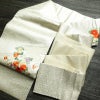 名古屋帯 太鼓柄 正絹 花柄 名古屋仕立て なごや帯 リサイクル帯 帯 金・銀_画像17