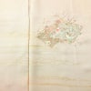 付け下げ 美品 しつけ糸付き スワトウ刺繍 綸子 正絹 古典柄 袷仕立て 身丈163.5cm 裄丈64.5cm リサイクル着物 着物 刺繍 入学式 卒業式 七五三 お宮参り フォーマル 上品 扇面 ピンク_画像6