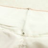 付け下げ 美品 しつけ糸付き スワトウ刺繍 綸子 正絹 古典柄 袷仕立て 身丈163.5cm 裄丈64.5cm リサイクル着物 着物 刺繍 入学式 卒業式 七五三 お宮参り フォーマル 上品 扇面 ピンク_画像21