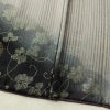 訪問着 良品 正絹 花柄 袷仕立て 身丈159cm 裄丈64.5cm リサイクル着物 着物 箔 金彩 卒業式 フォーマル グレー_画像13