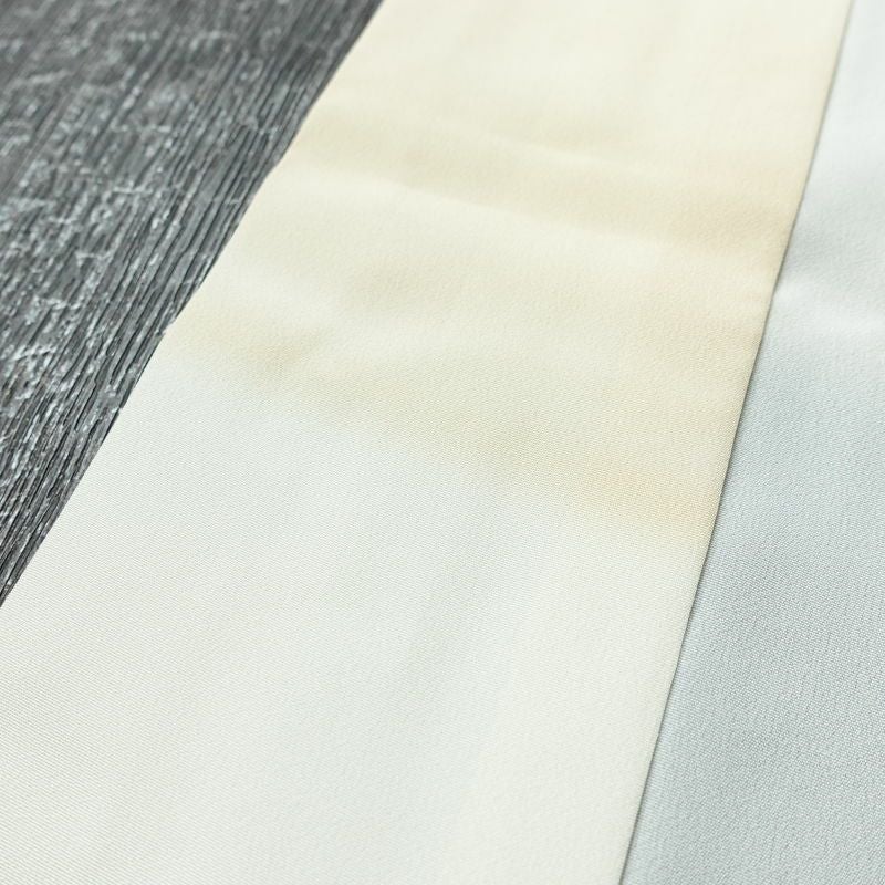 長襦袢 良品 正絹 縞柄・線柄 袖無双・胴抜き 身丈126.5cm 裄丈63cm リサイクル着物 着物 フォーマル シンプル 多色使い_画像9