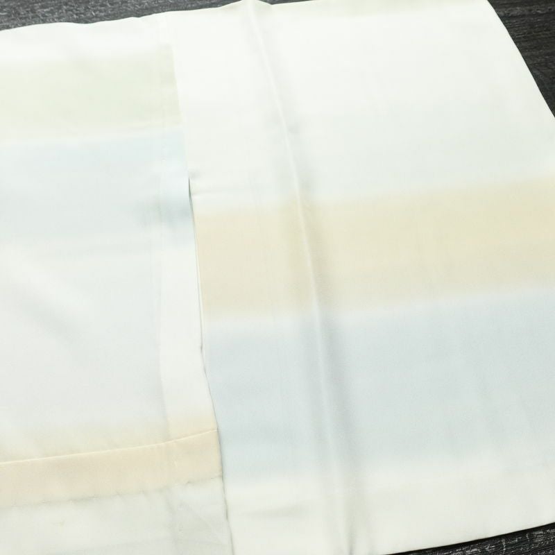 長襦袢 良品 正絹 縞柄・線柄 袖無双・胴抜き 身丈126.5cm 裄丈63cm リサイクル着物 着物 フォーマル シンプル 多色使い_画像12