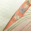 名古屋帯 太鼓柄 正絹 古典柄 名古屋仕立て なごや帯 リサイクル帯 帯 刺繍 箔 金糸 シンプル ピンク 白_画像5