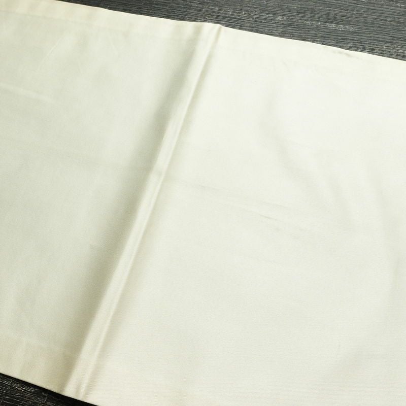 名古屋帯 太鼓柄 正絹 花柄 通し仕立て なごや帯 リサイクル帯 帯 刺繍 箔 白_画像18