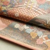 袋帯 六通柄 能衣小花文様 フォーマル用 正絹 古典柄 リサイクル帯 帯 箔 金糸 入学式 卒業式 結婚式 七五三 パーティー お宮参り フォーマル 松 菊 ピンク_画像8