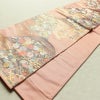 袋帯 六通柄 能衣小花文様 フォーマル用 正絹 古典柄 リサイクル帯 帯 箔 金糸 入学式 卒業式 結婚式 七五三 パーティー お宮参り フォーマル 松 菊 ピンク_画像9