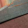 袋帯 太鼓柄 良品 正絹 幾何学柄・抽象柄 リサイクル帯 帯 刺繍 モダン 洒落 多色使い_画像14
