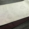袋帯 人間国宝 中村勇二郎 古代菊 献上絵図 全通柄 良品 フォーマル用 正絹 花柄 リサイクル帯 帯 入学式 卒業式 七五三 パーティー お宮参り フォーマル 菊 ベージュ_画像11
