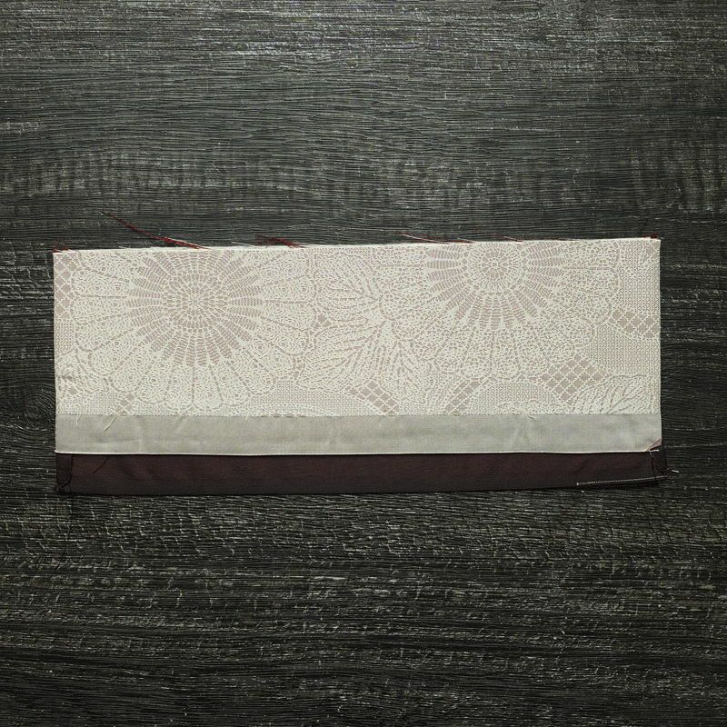 袋帯 人間国宝 中村勇二郎 古代菊 献上絵図 全通柄 良品 フォーマル用 正絹 花柄 リサイクル帯 帯 入学式 卒業式 七五三 パーティー お宮参り フォーマル 菊 ベージュ_画像21