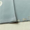 色留袖 良品 松尾光琳 落款入り 縮緬 一つ紋付き 正絹 古典柄 袷仕立て 身丈154.5cm 裄丈64cm リサイクル着物 一部しつけ糸付き 着物 結婚式 フォーマル 青・紺_画像12