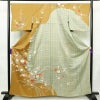 訪問着 良品 正絹 花柄 袷仕立て 身丈161.5cm 裄丈66.5cm リサイクル着物 着物 刺繍 金彩 入学式 卒業式 七五三 お宮参り フォーマル 多色使い_画像1