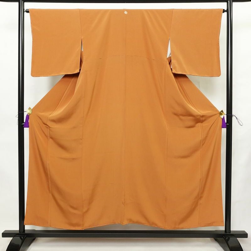 小紋 良品 しつけ糸付き 正絹 古典柄 身丈158cm 裄丈64cm 袷仕立て