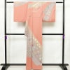 訪問着 良品 絞り 正絹 古典柄 袷仕立て 身丈161cm 裄丈64.5cm リサイクル着物 着物 金彩 入学式 卒業式 お宮参り フォーマル ピンク_画像2