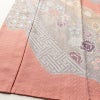 訪問着 良品 絞り 正絹 古典柄 袷仕立て 身丈161cm 裄丈64.5cm リサイクル着物 着物 金彩 入学式 卒業式 お宮参り フォーマル ピンク_画像4