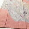 訪問着 良品 絞り 正絹 古典柄 袷仕立て 身丈161cm 裄丈64.5cm リサイクル着物 着物 金彩 入学式 卒業式 お宮参り フォーマル ピンク_画像6