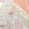 訪問着 良品 絞り 正絹 古典柄 袷仕立て 身丈161cm 裄丈64.5cm リサイクル着物 着物 金彩 入学式 卒業式 お宮参り フォーマル ピンク_画像7