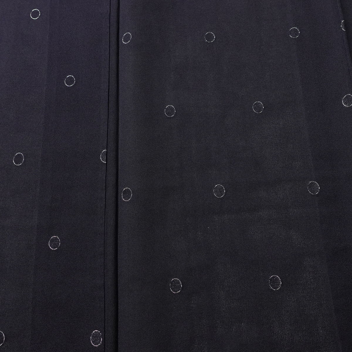 盛夏 良品 夏用 バチ衿仕立て 正絹 その他の柄 単衣仕立て 身丈151.5cm 裄丈62cm リサイクル着物 着物 青・紺_画像6