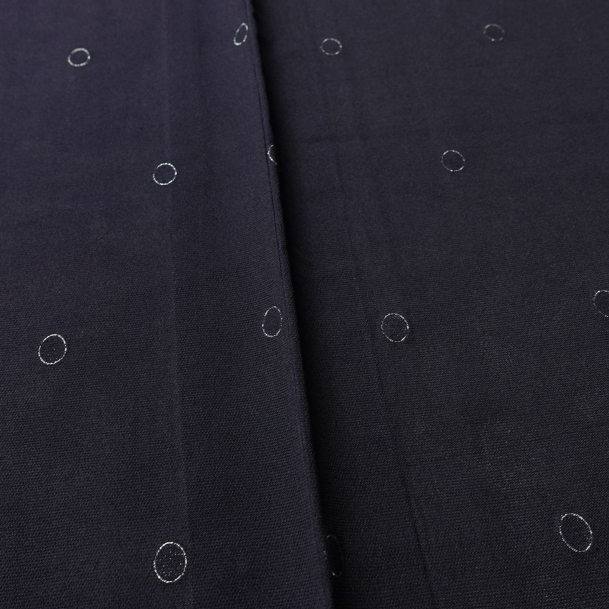 盛夏 良品 夏用 バチ衿仕立て 正絹 その他の柄 単衣仕立て 身丈151.5cm 裄丈62cm リサイクル着物 着物 青・紺_画像11