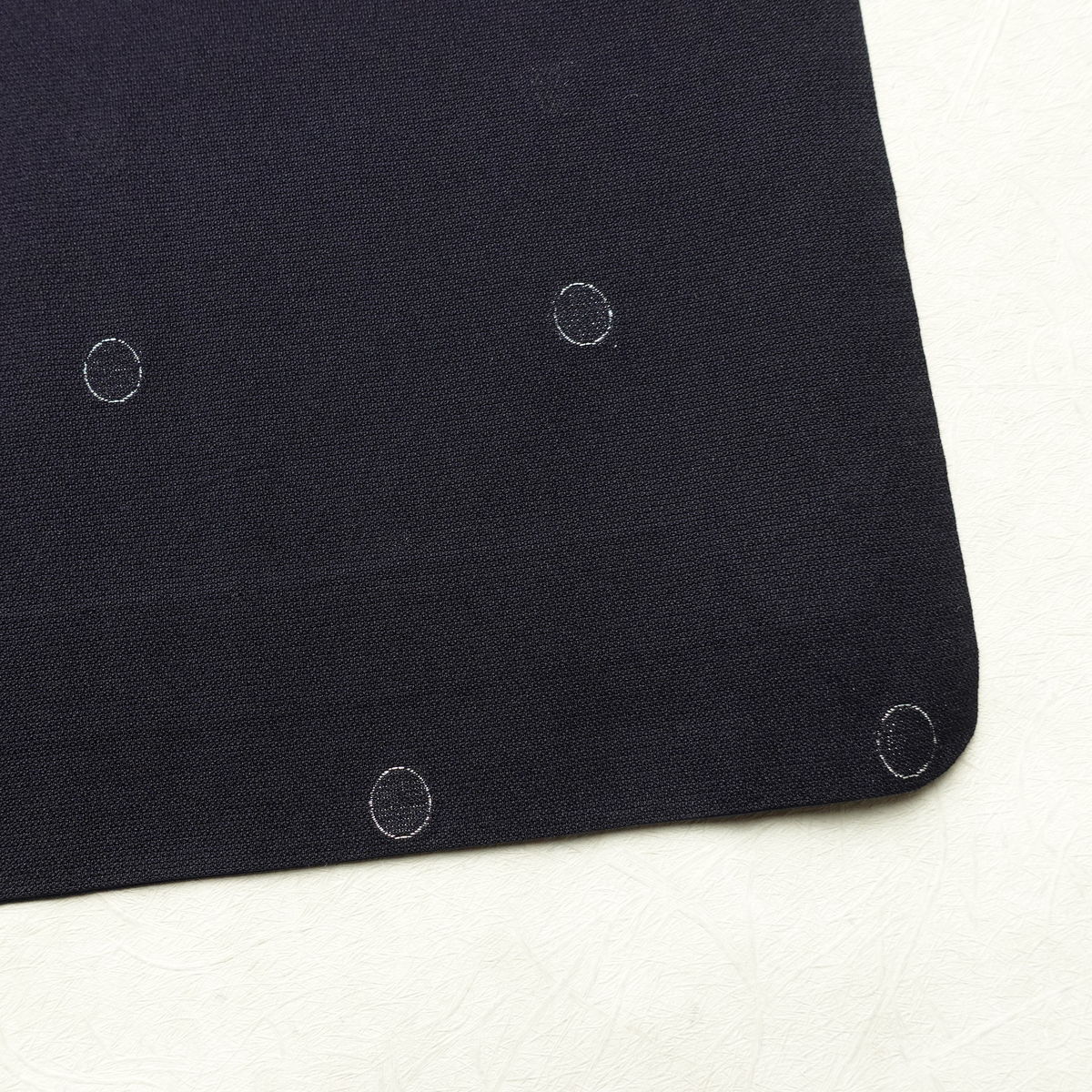 盛夏 良品 夏用 バチ衿仕立て 正絹 その他の柄 単衣仕立て 身丈151.5cm 裄丈62cm リサイクル着物 着物 青・紺_画像15