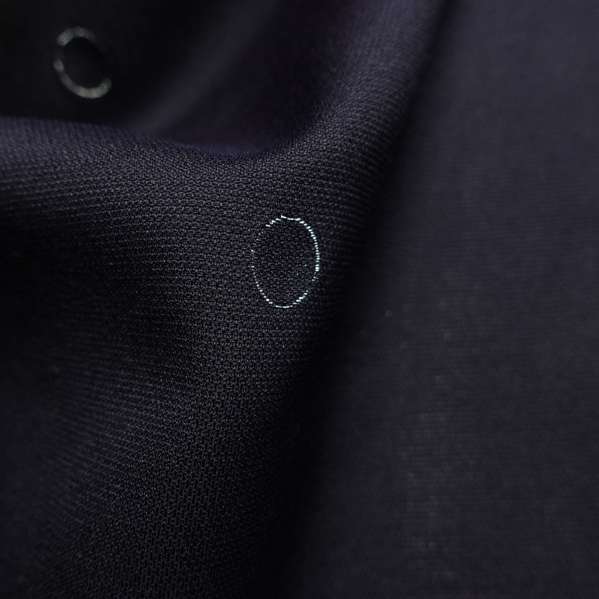 盛夏 良品 夏用 バチ衿仕立て 正絹 その他の柄 単衣仕立て 身丈151.5cm 裄丈62cm リサイクル着物 着物 青・紺_画像20