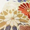 振袖 良品 しつけ糸付き 金駒刺繍 正絹 花柄 袷仕立て 身丈165.5cm 裄丈64cm リサイクル着物 着物 刺繍 箔 金彩 金通し 未使用品 成人式 二十歳 二十歳の集い フォーマル 青・紺_画像9