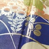 振袖 良品 しつけ糸付き 金駒刺繍 正絹 花柄 袷仕立て 身丈165.5cm 裄丈64cm リサイクル着物 着物 刺繍 箔 金彩 金通し 未使用品 成人式 二十歳 二十歳の集い フォーマル 青・紺_画像14
